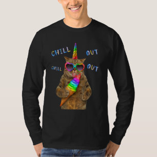 Camiseta Legal Sarcástico Unicorn Rainbow - Designs Gráfico