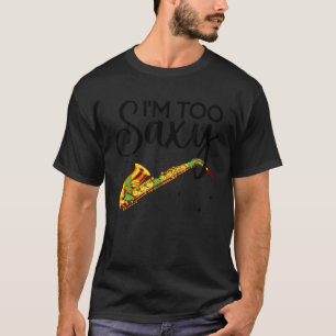 Camiseta Legal Saxofone Para Homens Mulheres Música Amam Ja