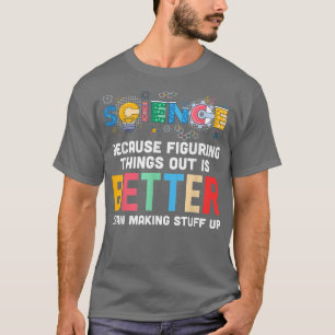 Camiseta Legal Science Art Men Biology Chemistry Sciences