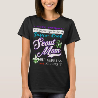 Camiseta LEGAL SCOUT MOM Dons Engraçados para Mulheres