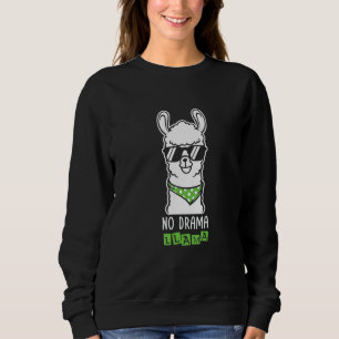 Camiseta Legal Sem Drama Llama Com Óculos De Sol Alpaca & L