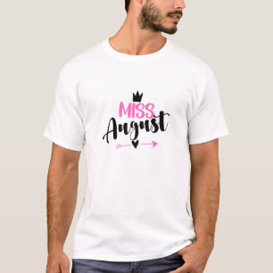 Camiseta Legal Senhorita August Graphic Camisetas, Esta Rai