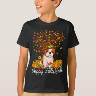 Camiseta Legal Shih Tzu Autumn Pumpkins Feliz Queda Y