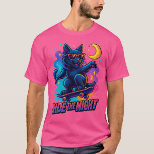 Camiseta Legal Skater Cat - Estilo de rua urbana