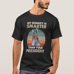 Camiseta Legal Smart Donkey Love Sunglass Fazenda Ani
