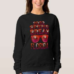 Camiseta Legal Spring Break 2022 Flórida Óculos de sol e pa