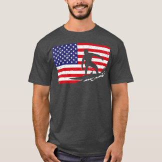 Camiseta Legal Surfe Para Homens 4 De Julho Fl Americano