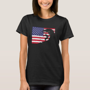 Camiseta Legal Surfe Para Homens 4 De Julho Fl Americano