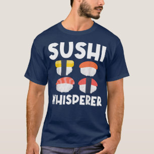 Camiseta Legal Sushi Para Homens Mulheres Japonesas Sashimi