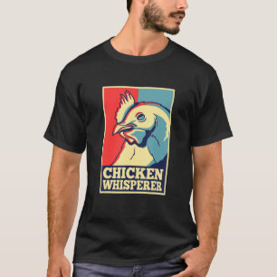 Camiseta Legal Sussurro De Frango Para Homens Fazendas De F