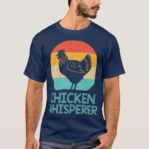 Camiseta Legal Sussurro De Frango Para Homens Mulheres Chic