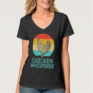 Camiseta Legal Sussurro De Frango Para Homens Mulheres Chic