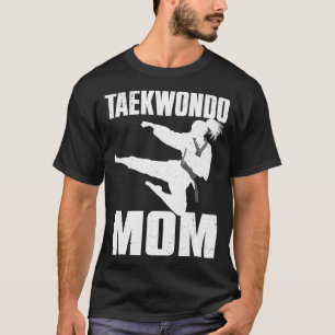 Camiseta Legal Taekwondo Mãe Para Mulheres Meninas Karate J