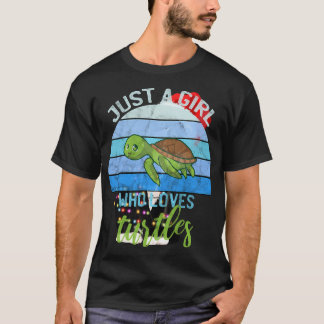 Camiseta Legal Tartaruga Do Mar Deu Apenas Uma Menina Que A