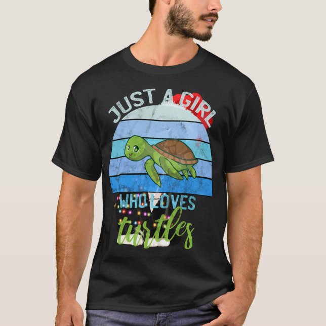 Camiseta Legal Tartaruga Do Mar Deu Apenas Uma Menina Que A (Frente)
