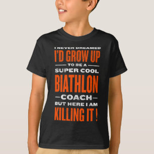 Camiseta Legal técnico de biatlo Engraçado Biathleta Humor