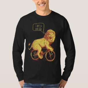 Camiseta Legal Tem Uma Nova Bicicleta Dizendo Ei Cara