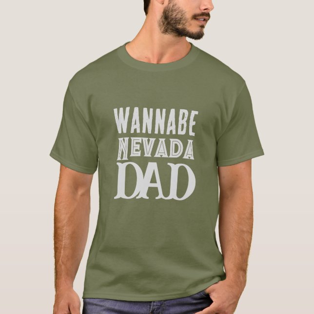 Camiseta Legal texto engraçado para os Pais de Nevada (Frente)