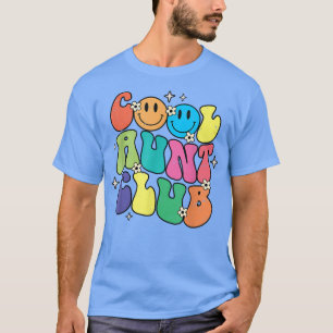 Camiseta Legal Tia Clube Engraçado Sorria Colorida Legal Ti