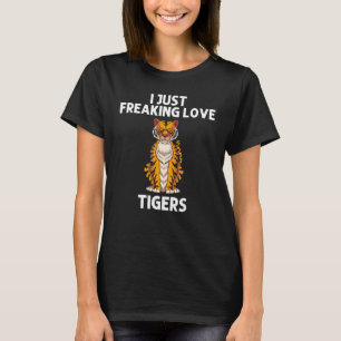 Camiseta Legal Tigre Para Homens Bengala Tigre Africano