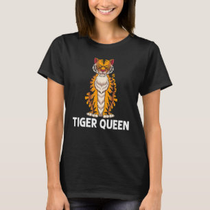 Camiseta Legal Tigre Para Mulheres Mãe Tigre-Africana Benga