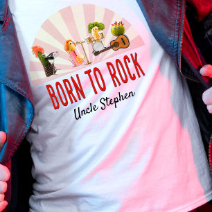 Camiseta Legal Tio Gift - Nascer para Rock Fun Veggie
