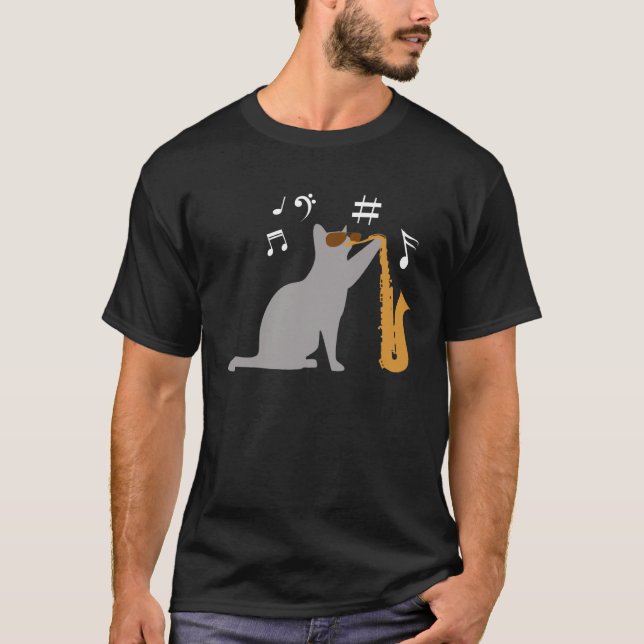Camiseta Legal toca saxofone (Frente)
