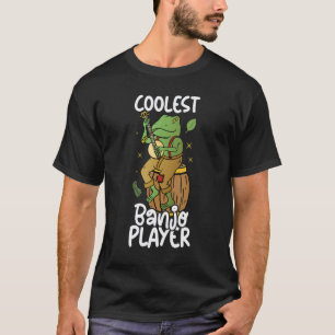 Camiseta Legal tocador de banjo Cogumelo Sapo Banjo Guitarr