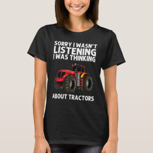 Camiseta Legal Trator Para Homens Grande Tru De Veículo Agr