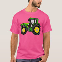 Legal Trator Verde E Amarelo Para Os Agricultores
