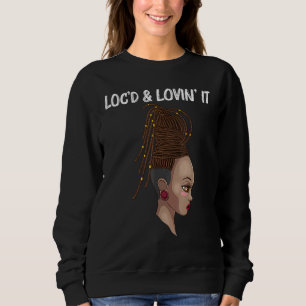 Camiseta Legal Travas Para Mulheres Bloqueadas Dreadlocks D