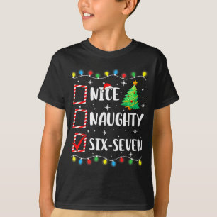 Camiseta Legal Travesso 67 Seis Sete Natal Divertido 6 7 Me
