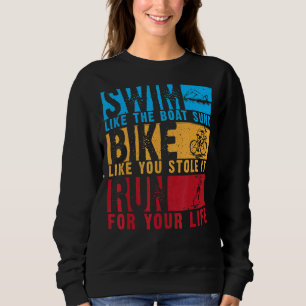 Camiseta Legal Triathlon Para Homens Cargueiros, Natação De