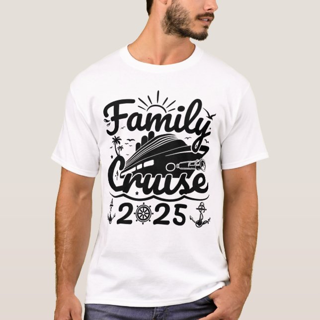 Camiseta Legal Trip Cruising Lover Family Cruise 2025 Engra (Frente)