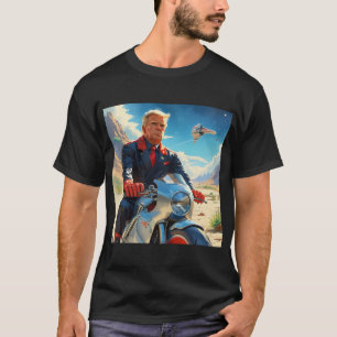 Camiseta legal Trump Motorcycle Alienígena Planet Spaceship
