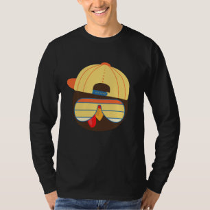 Camiseta Legal Turquia Enfrentando Óculos Solares Engraçado