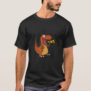 Camiseta Legal Tyrannosaurus Rex Dinosaur Comida Pizza