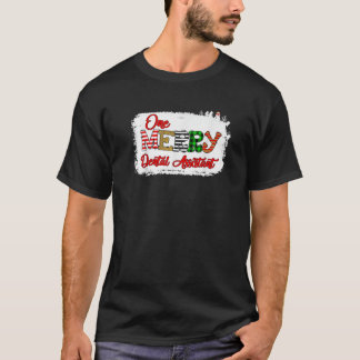 Camiseta Legal Uma Feliz Dental Assistant Natal Pajama H