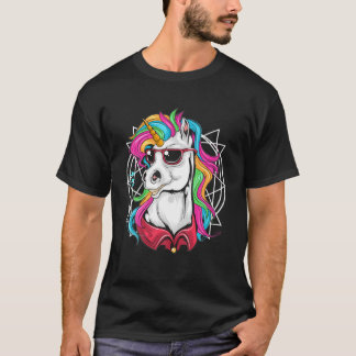 Camiseta Legal Unicorn Rainbow Chill Colors Colors Colorous