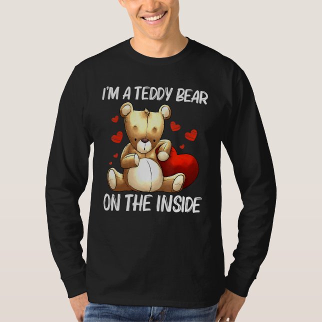 Camiseta Legal Urso De Teddy Para Homens Jogam Brinquedo En (Frente)