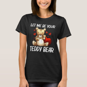 Camiseta Legal Urso De Teddy Para Homens Jogam Brinquedo En