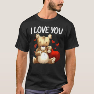 Camiseta Legal Urso De Teddy Para Homens Jogam Brinquedo En