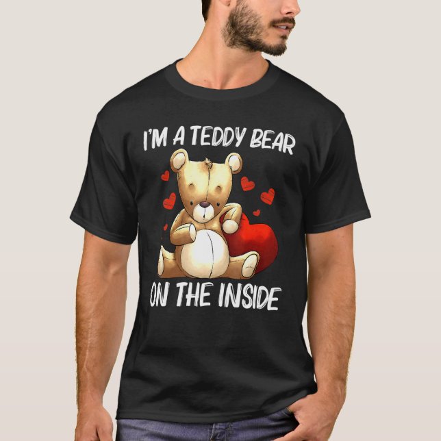 Camiseta Legal Urso De Teddy Para Homens Jogam Brinquedo En (Frente)
