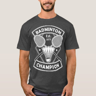 Camiseta Legal Vintage Badminton Lover Design