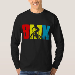 Camiseta Legal Vintage BMX, ciclista de corridas para rapaz