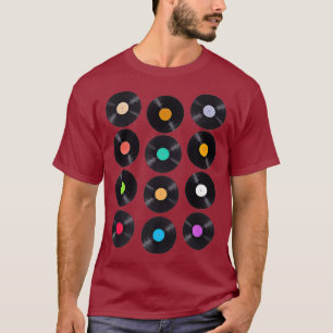 Camiseta Legal Vinyl Record Albums DJ Music Lover Retro