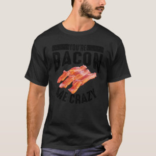 Camiseta Legal Você Está Me Bacon Comendo Porco Fumado Lo