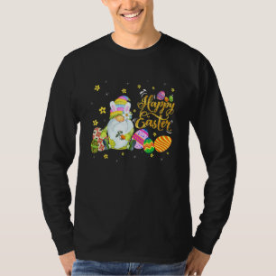 Camiseta Legal X001d Coelhinhos Gnomos Ovos de Coelho Caçan