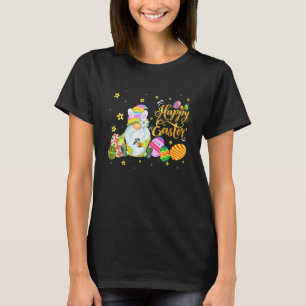 Camiseta Legal X001d Coelhinhos Gnomos Ovos de Coelho Caçan