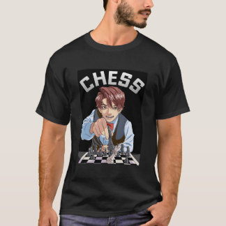 Camiseta Legal Xadrez Homens Mulheres Crianças Smart Chess